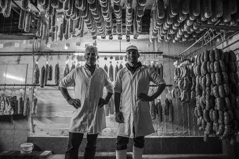 In cantina di stagionatura
